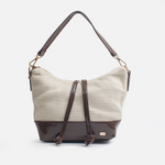 Cartera marbela de sintético para mujer - Hueso