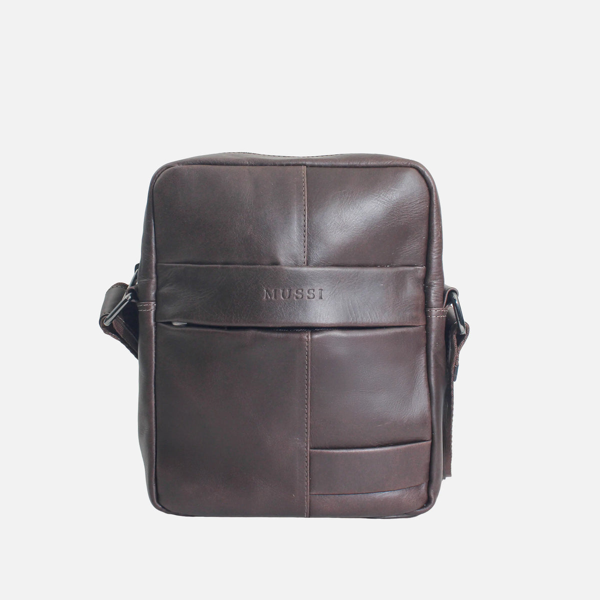 Manos libres deibel de cuero para hombre - Café