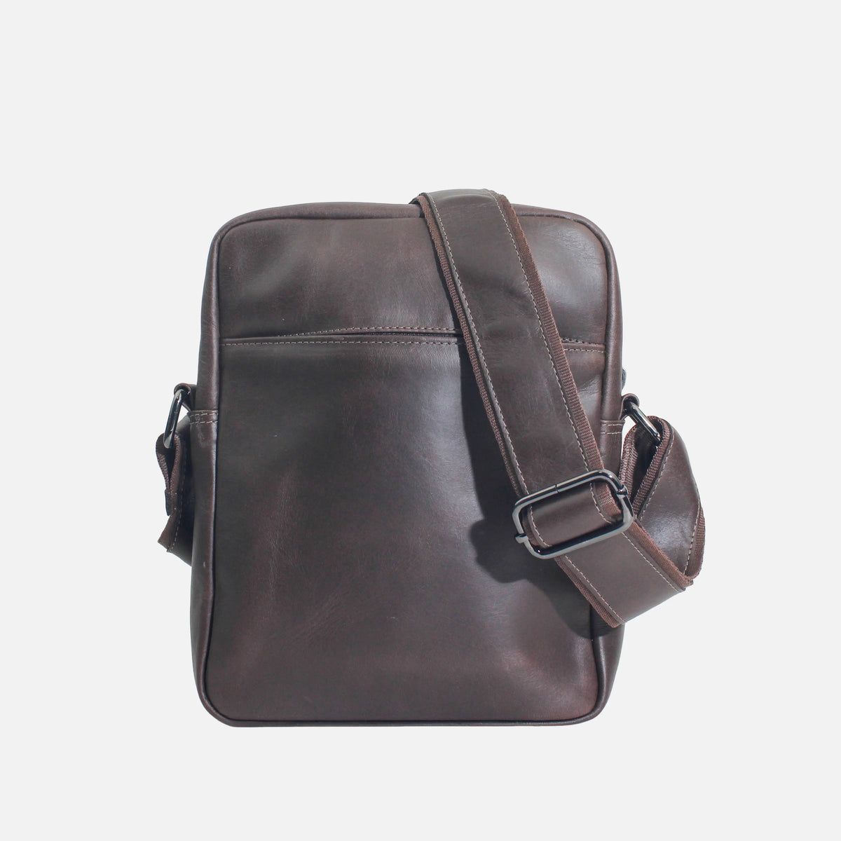 Manos libres deibel de cuero para hombre - Café