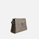 Bolso manos libres zeon de cuero para mujer - Oro