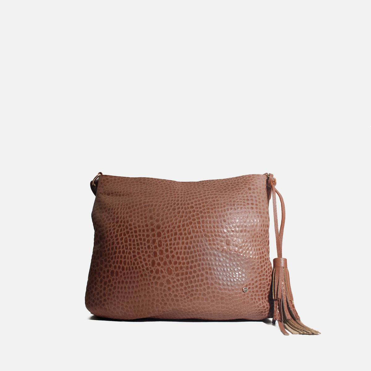 Cartera sorel de cuero para mujer - Miel