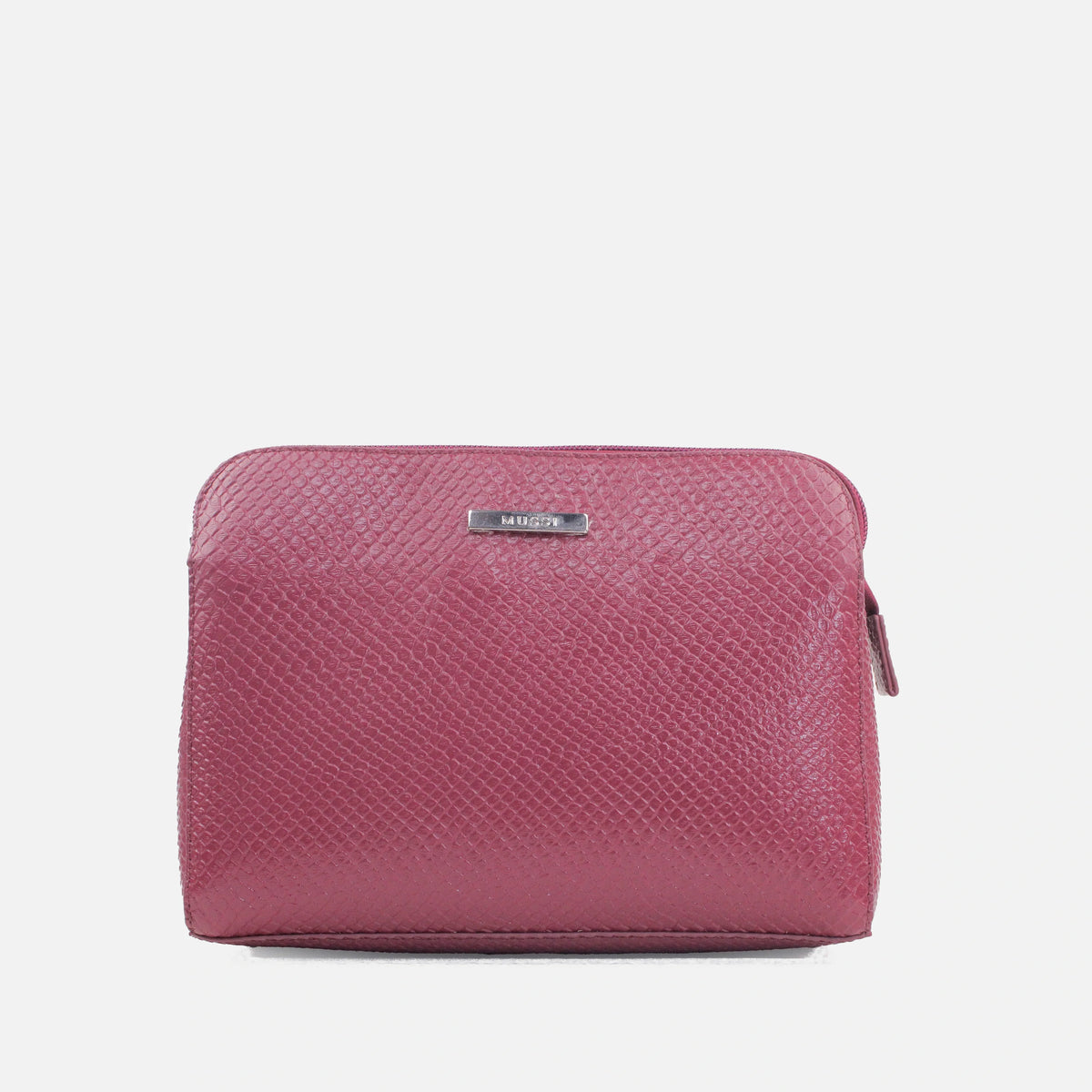 Bolso manos libres larah de cuero para mujer - Vino