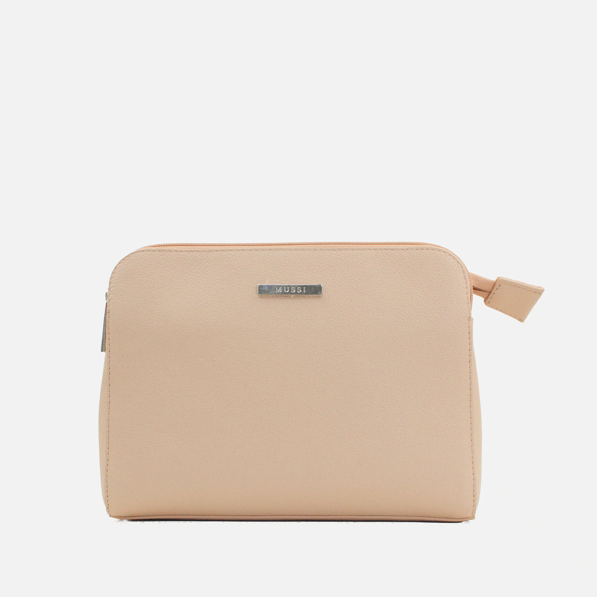 Bolso manos libres larah de cuero para mujer - Nude