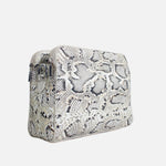 Bolso manos libres larah de cuero para mujer - Cafe