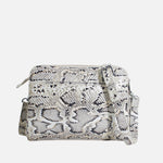 Bolso manos libres larah de cuero para mujer - Cafe