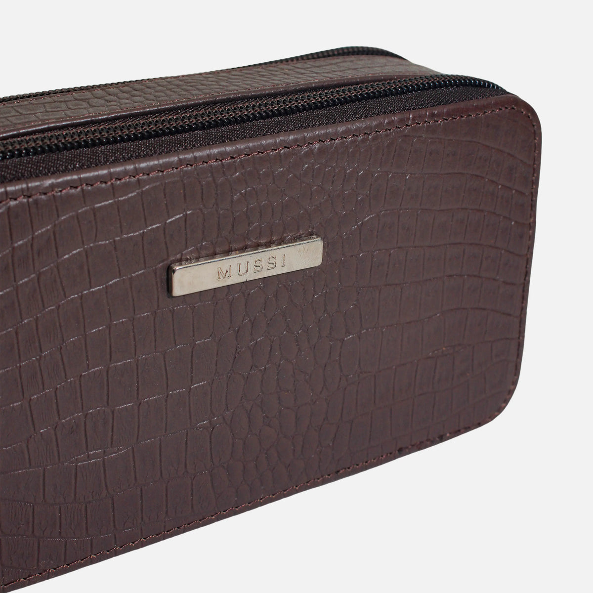 Bolso manos libres estela de cuero para mujer - Café