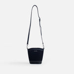 Bolso manos libres ailen de sintético para mujer - Negro