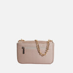 Bolso manos libres luz de cuero para mujer - Beige