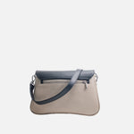 Bolso manos libres eline de cuero para mujer - Negro