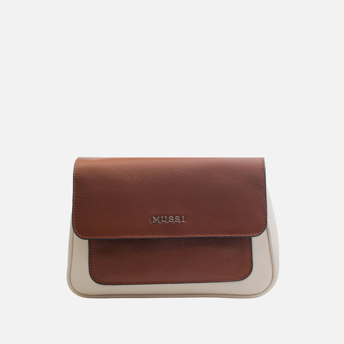 Bolso manos libres eline de cuero para mujer - Miel