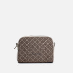 Bolso manos libres gala de cuero para mujer - Beige