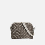 Bolso manos libres gala de cuero para mujer - Beige