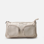 Bolso manos libres neraia de sintético para mujer - Hueso