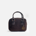 Bolso manos libres faniah de sintético para mujer - Café