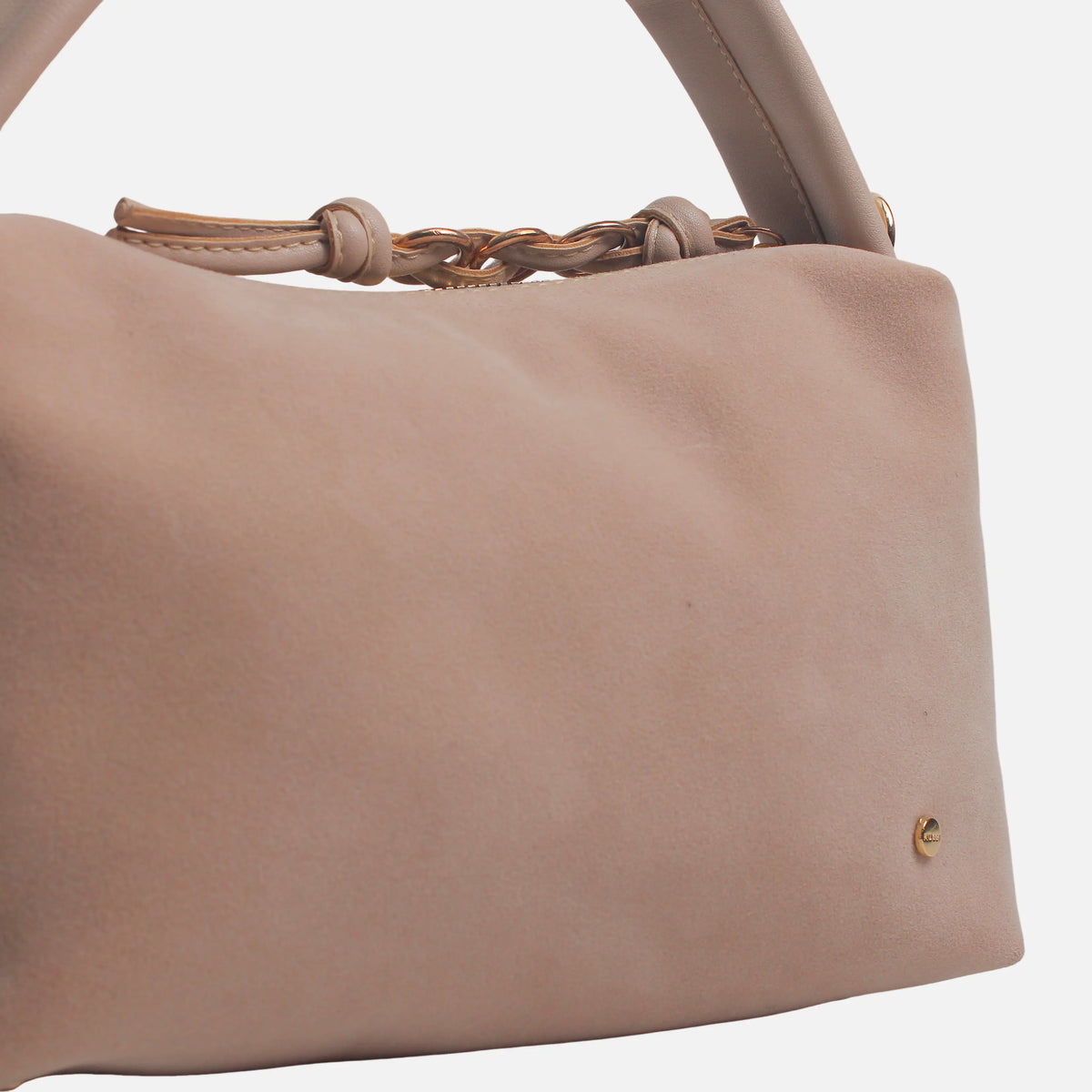 Bolso manos libres belen de sintético para mujer - Nude