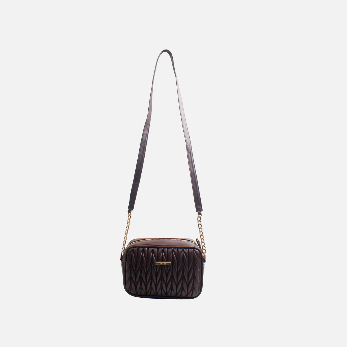 Bolso manos libres serena de sintético para mujer - Café
