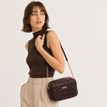 Bolso manos libres serena de sintético para mujer - Café