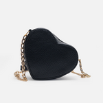 Bolso manos libres florencia de cuero para mujer - Negro