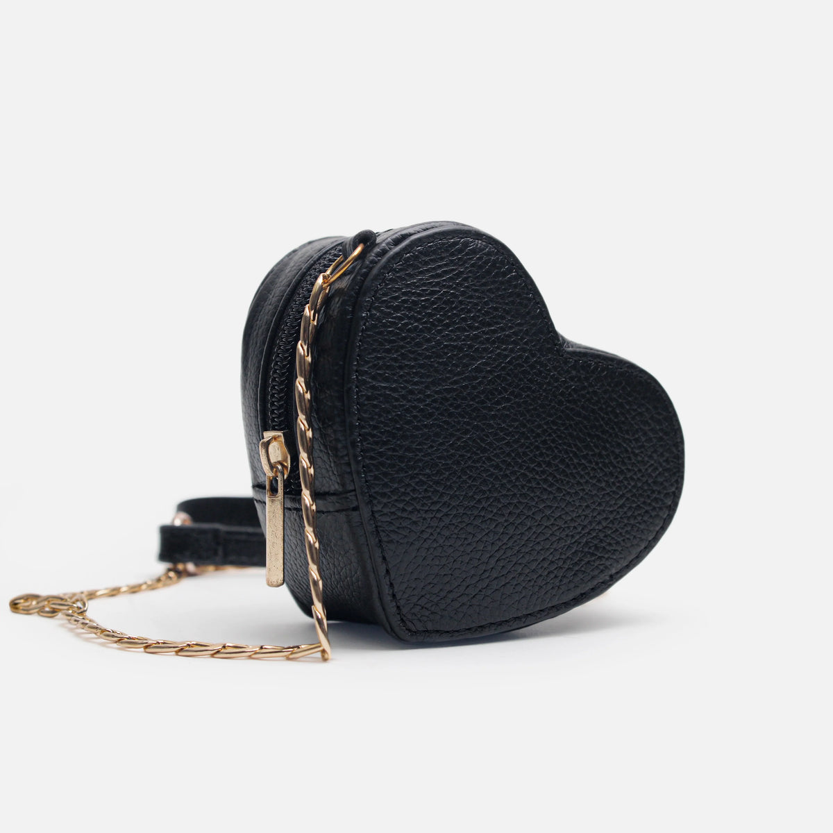 Bolso manos libres florencia de cuero para mujer - Negro