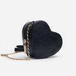 Bolso manos libres florencia de cuero para mujer - Negro