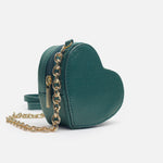 Bolso manos libres florencia de cuero para mujer - Turquesa