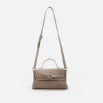 Bolso manos libres riviera de cuero para mujer - Beige