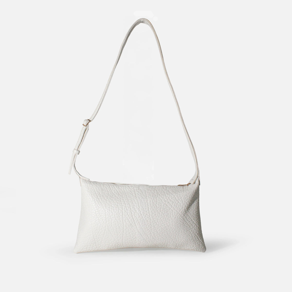 Bolso manos libres ventela de sintético para mujer - Hueso