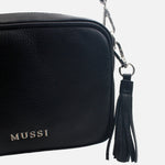 Bolso manos libres alessia de sintético para mujer - Negro