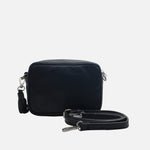 Bolso manos libres alessia de sintético para mujer - Negro