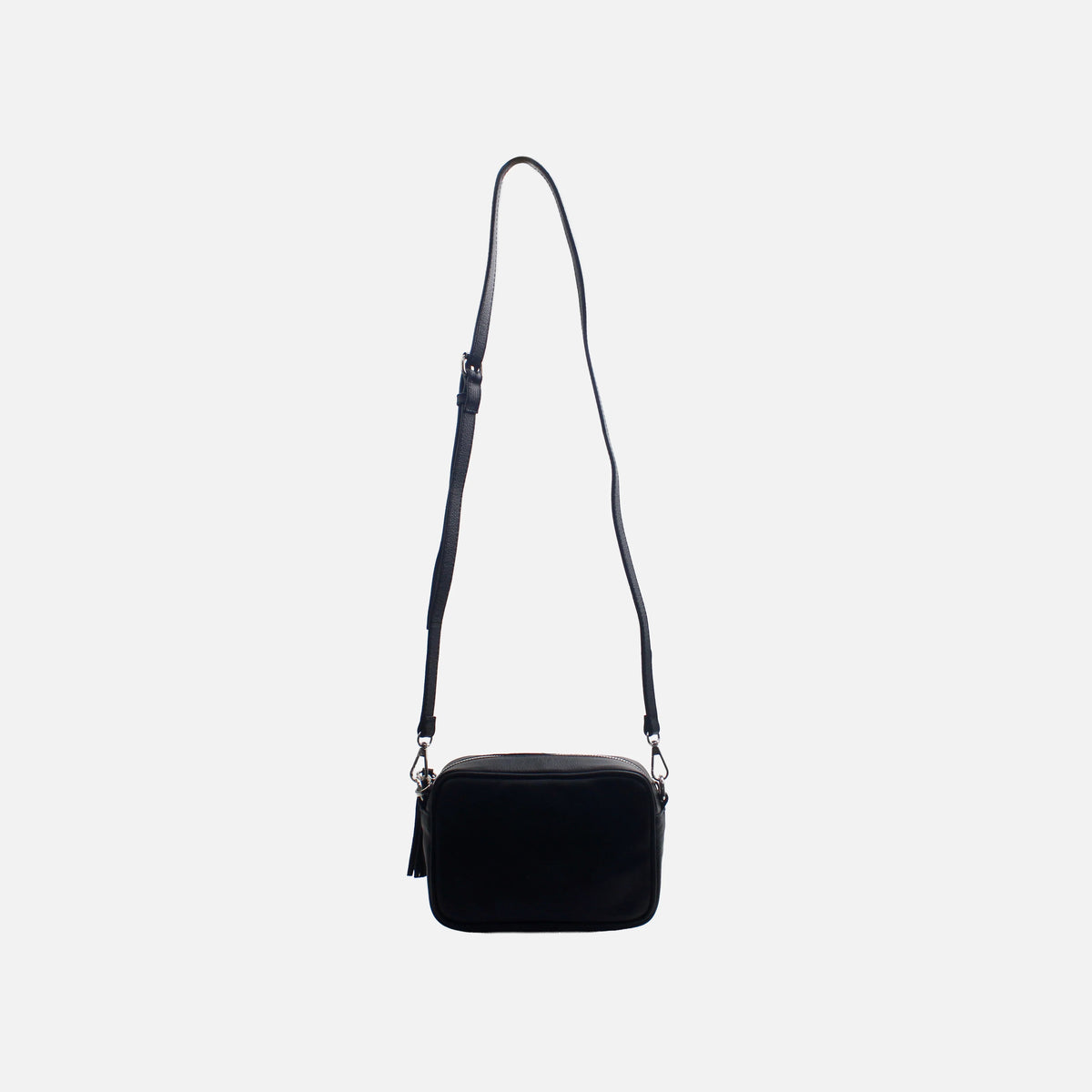 Bolso manos libres alessia de sintético para mujer - Negro