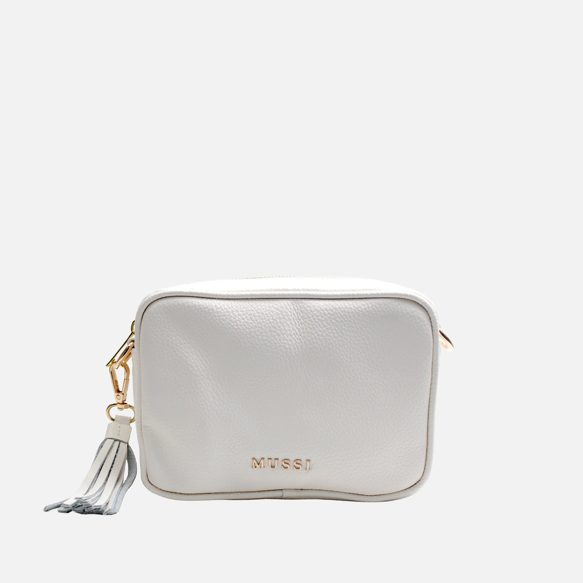 Bolso manos libres alessia de sintético para mujer - Blanco