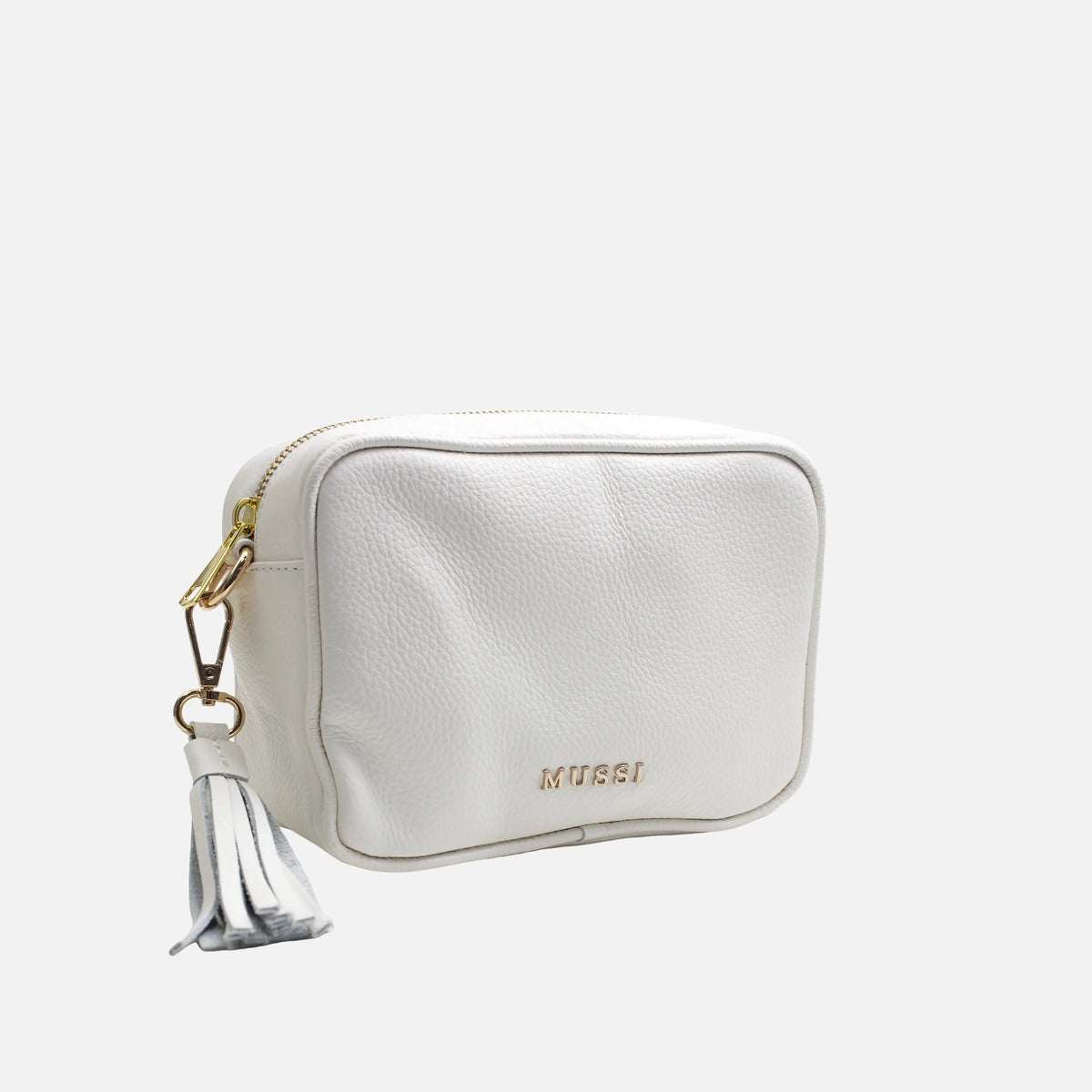 Bolso manos libres alessia de sintético para mujer - Blanco