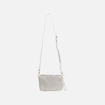 Bolso manos libres alessia de sintético para mujer - Blanco