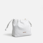 Bolso manos libres mia de cuero para mujer - Blanco