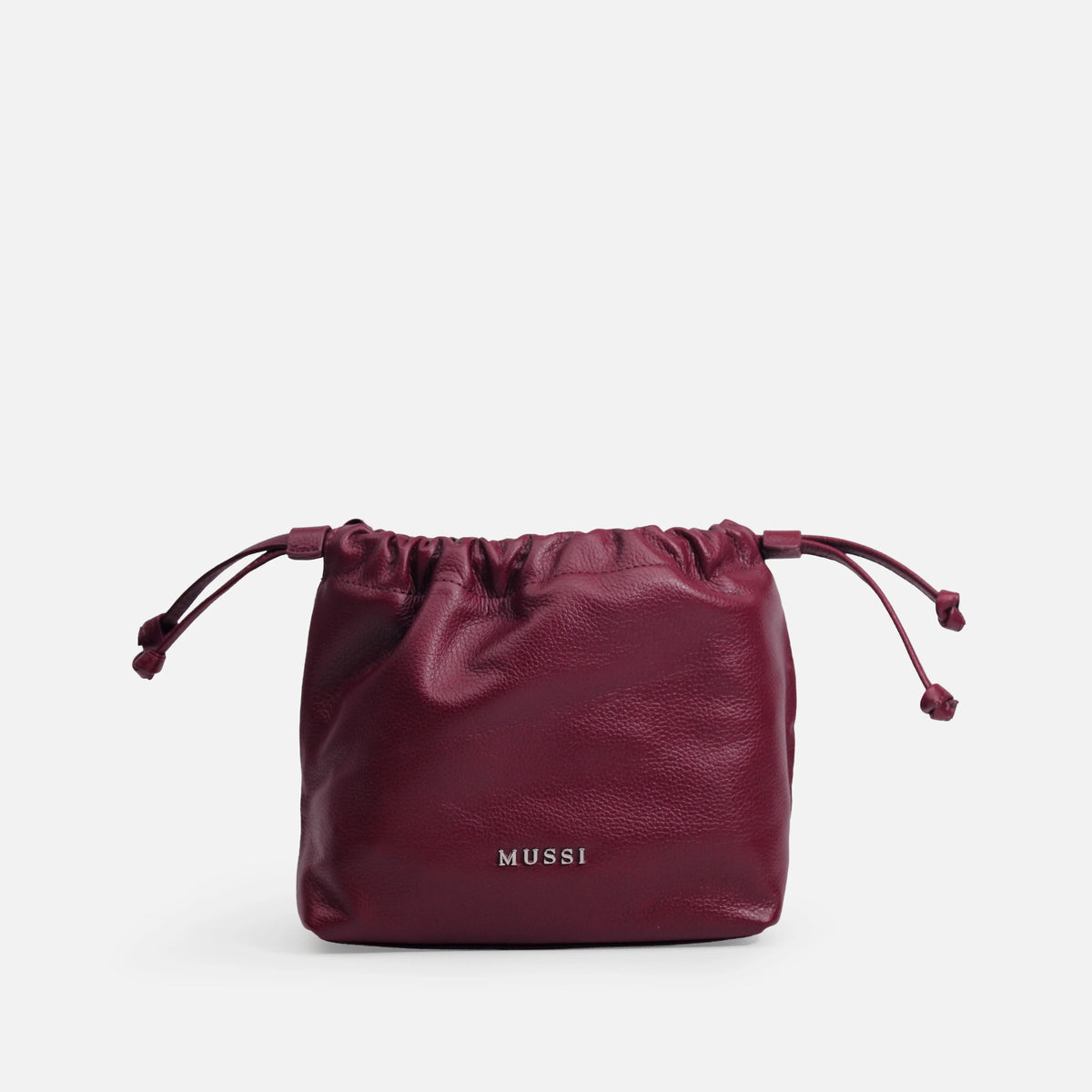 Bolso manos libres mia de cuero para mujer - Vino