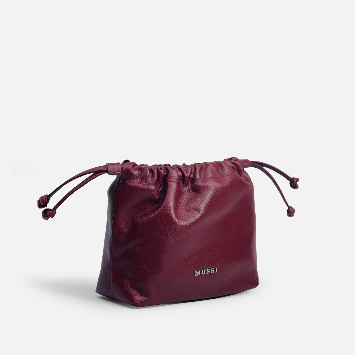 Bolso manos libres mia de cuero para mujer - Vino