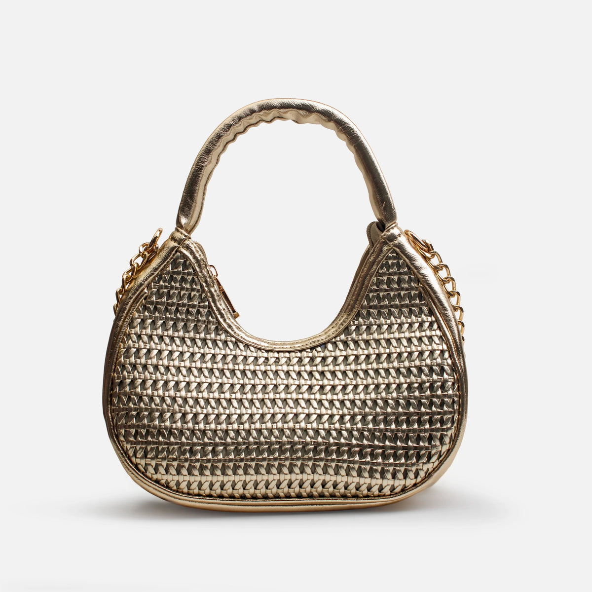 Bolso manos libres noxia de sintético para mujer - Oro