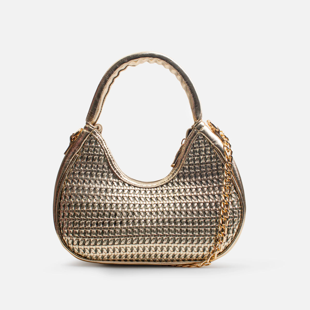 Bolso manos libres noxia de sintético para mujer - Oro