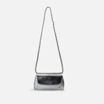 Bolso manos libres solaris de sintético para mujer - Plateado