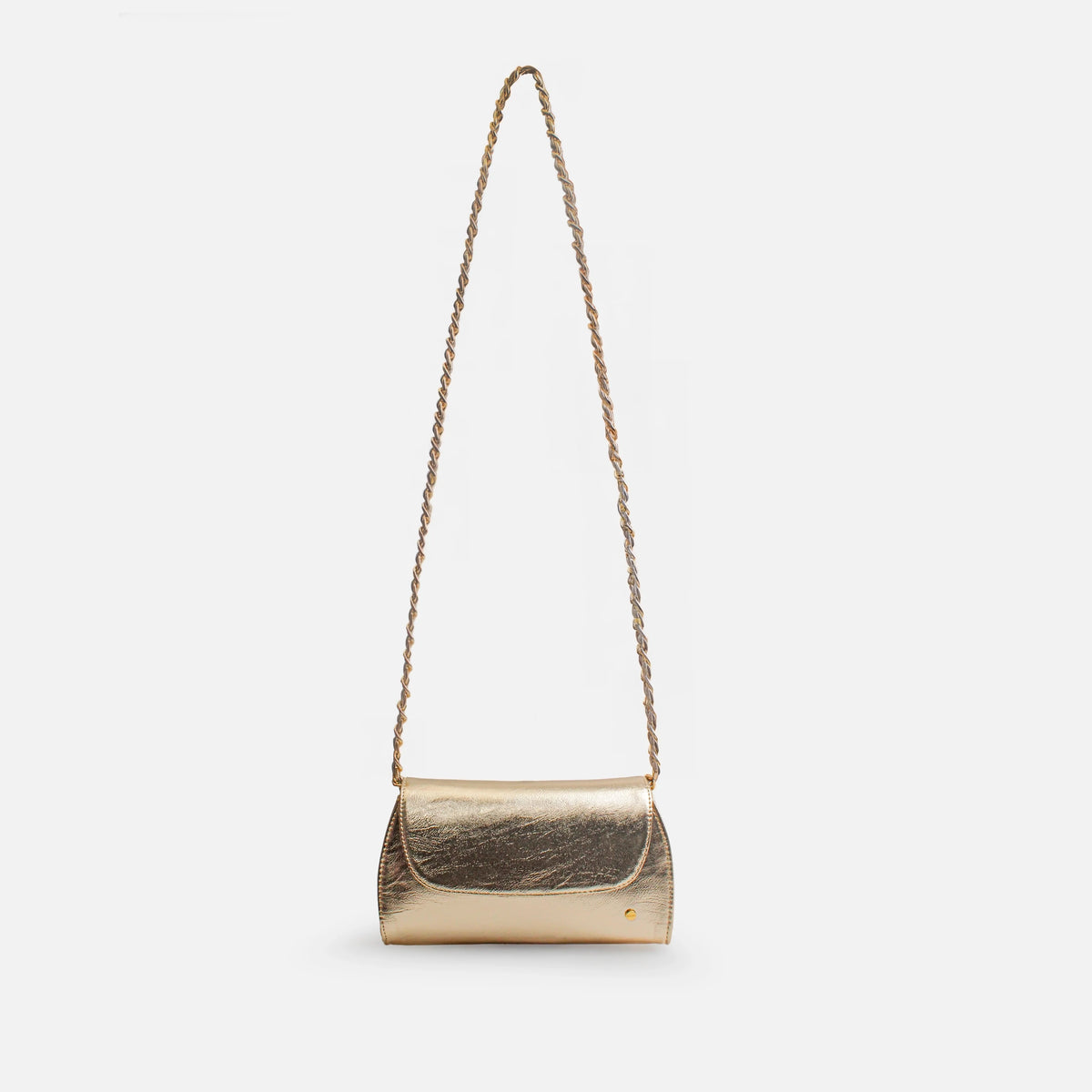 Bolso manos libres solaris de sintético para mujer - Oro