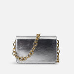 Bolso manos libres lyra de sintético para mujer - Plateado