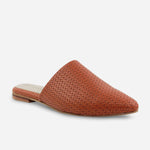 Zueco plano violet de sintético para mujer - Miel