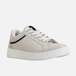 Tenis namibia de cuero para mujer - Hueso