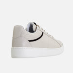 Tenis namibia de cuero para mujer - Hueso