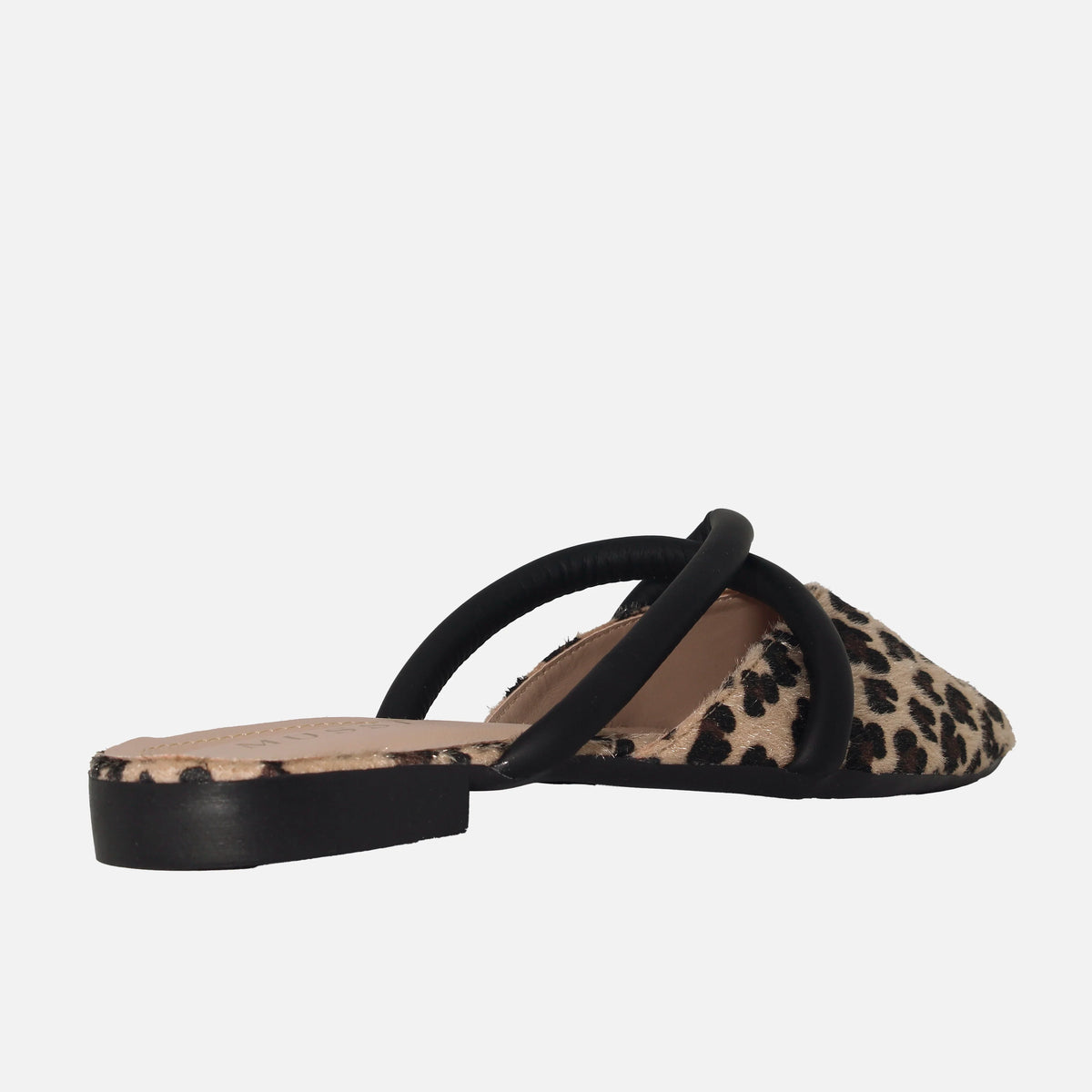 Baleta destalonada many de textil para mujer - Cafe