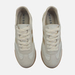 Tenis madison de cuero para mujer - Hueso