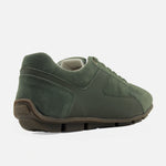 Tenis jessie de cuero para mujer - Verde