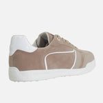 Tenis violeta de sintético para mujer - Taupe