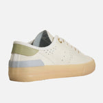 Tenis abigail de cuero para mujer - Hueso