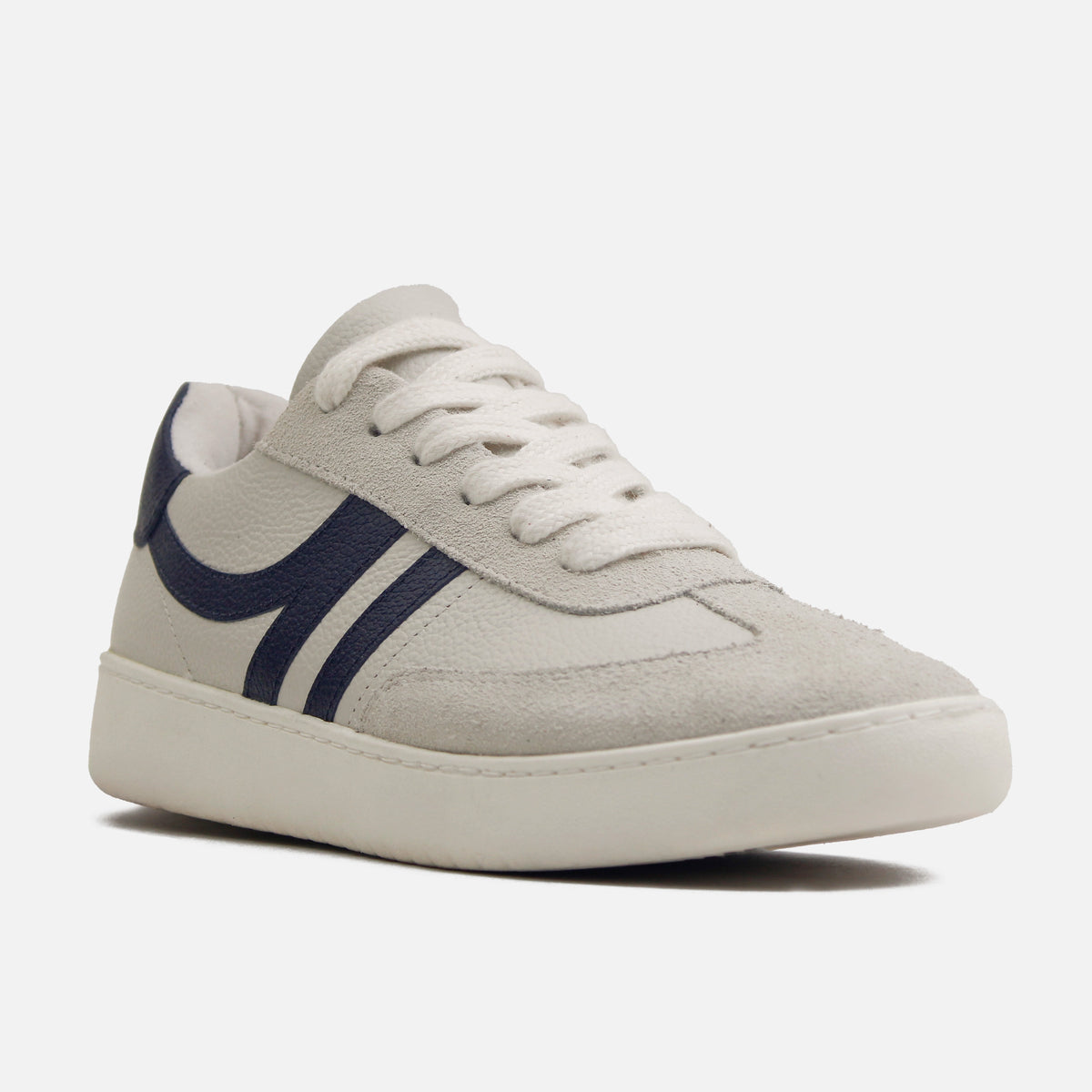 Tenis Citrico de cuero para mujer - Hueso